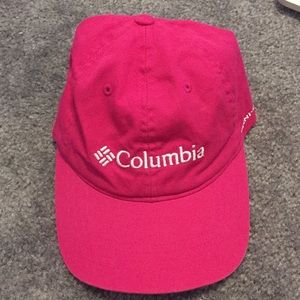 Columbia Pink Omni Shade Hat Youth